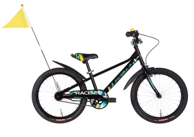 Bicykel ST 20´´ RACE black-yellow