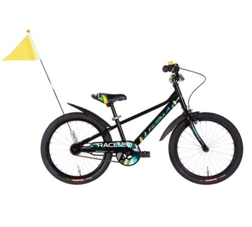 Bicykel ST 20´´ RACE black-yellow