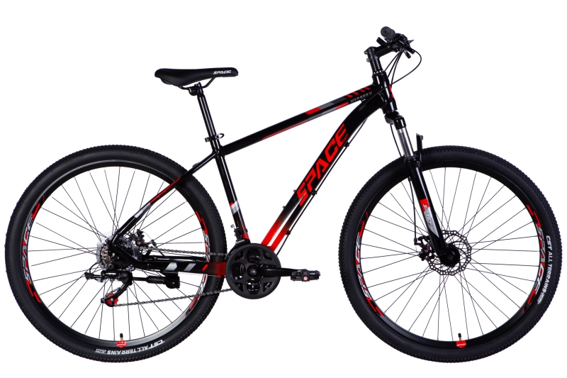 MTB Space Mercury 29 black-red