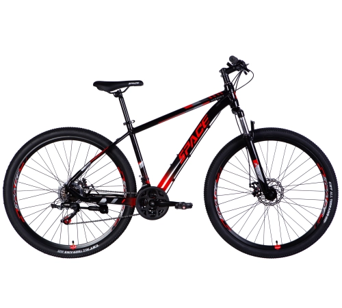 MTB Space Mercury 29 black-red