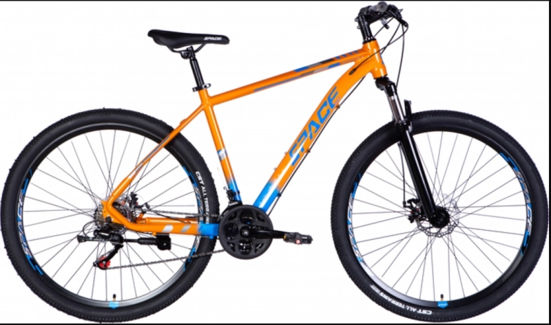 MTB Space Mercury 29 orange-blue