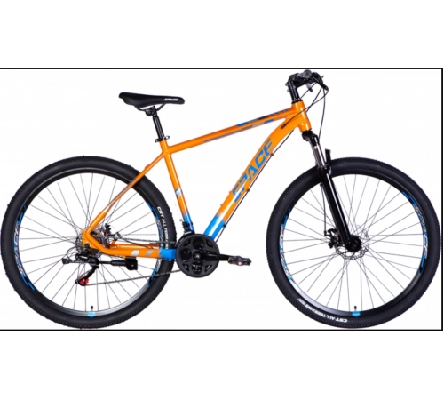 MTB Space Mercury 29 orange-blue
