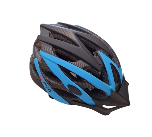 Cyklistická prilba AVO-20 čierna - modrá
