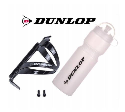 Fľaška športová s úchytom Dunlop 750ml transparent