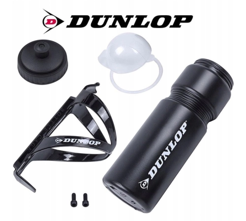 Fľaška športová s úchytom Dunlop 750ml čierna