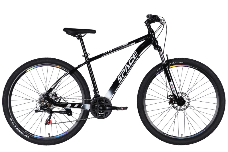 MTB Space Mercury 29 black-white