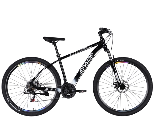 MTB Space Mercury 29 black-white